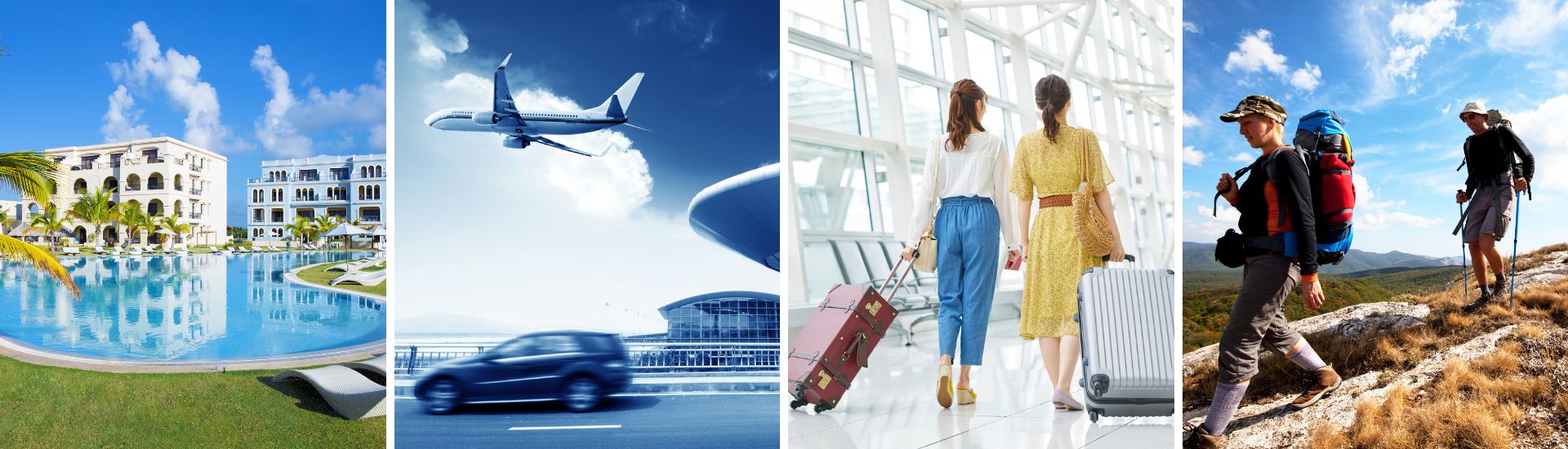 Travel bookings - we offer hotels, flights, shuttle seervices